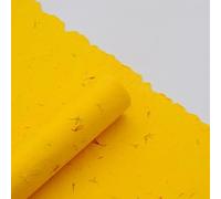 Namzi flowers, gifts, gift box packaging paper, hand torn petal paper packaging paper (yellow)