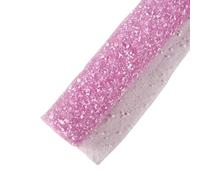 Namzi gifts, flower wrapping paper, snow dot gauze,19.7 * 141.7in, 1 Pck,light purple