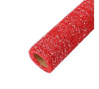 Namzi gifts, flower wrapping paper, snow dot gauze,19.7 * 141.7in, 1 Pck,red