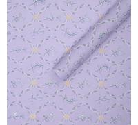 Namzi gifts, flower wrapping paper,waterproof art paper flowers,22.8 * 19.7in,15 sheets,purple