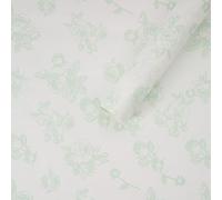 Namzi gifts, flowers packaging paper,flowers pattern printed,15 Sheets,22.8 * 20.5in,green