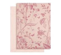 Namzi gifts packaging paper,flowers pattern printed,thickened,bouquet packaging paper,10 Sheets,20.5 * 15in,pink