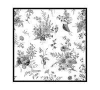 Namzi gifts packaging paper,flowers pattern printed,thickened,bouquet packaging paper,10 Sheets,20.5 * 20.5in,white