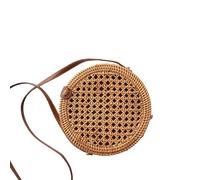 Namzi khaki Weave Bag 1 Piece，Cute Bali Style Rattan Woven Bag, Stylish Handheld Design, Perfect for Vacations Daily Outings X