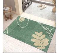 Namzi Non Slip Bathroom Rug Mat,Practical Bathroom Rug,1 Piece,15 * 23 Inch,Green