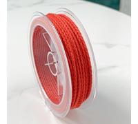 Namzi Red Solid Color Dragon Scale Cotton Cord Yarn 1 Roll,DIY Crafts, Crochet, Knitting, Handmade Accessories, Decor