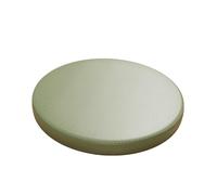 Namzi Round Leather Cushion - Cat Scratch Resistant Waterproof Oilproof Comfortable Matcha Green Seating Pad | 13.77x13.77x1.77inch | 1 Piece