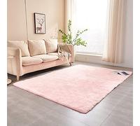 Namzi Soft Plush Rug,Cozy Floor Mat for Home Bedroom Living Room,78.74 * 118.11inch,1 Piece,Pure Color Powder