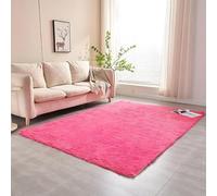 Namzi Soft Plush Rug,Cozy Floor Mat for Home Bedroom Living Room,78.74 * 118.11inch,1 Piece,Solid Rose