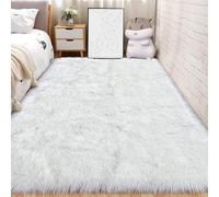 Namzi Soft Plush Solid Color Rug,Cozy Indoor Mat for Home Bedroom Living Room,11.81 * 11.81inch,1 Piece,Pale Cream hued