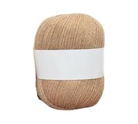 Namzi Wool Yarn ，Long Pile Thin Yarn for Crocheting, Ideal for Knitting Scarves, Gloves & Sweaters, Soft Crocheting Yarns, （1 roll，Light Khaki）