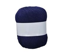 Namzi Wool Yarn ，Long Pile Thin Yarn for Crocheting, Ideal for Knitting Scarves, Gloves & Sweaters, Soft Crocheting Yarns, （1 roll，Royal Blue）