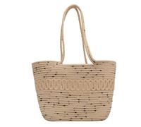 Namzi Woven Bags ,1 Piece Black, Straw Beach Tote, Crocheted Hollow Out Shoulder Bag, Trendy for Seaside Trips Leisure Getaways