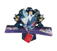 Nan Christmas Card 3D Angel Pop Up Christmas Card Xmas Greeting Cards POP059X12