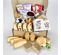 Nan Deluxe Afternoon Tea Gift Hamper - Luxury Selection of Chocolate Muffins, Sweet Treats & Tea - Vegetarian Friendly