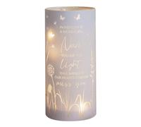 Nan LED Commemorative Memorial Tube Light Present with Sentimental Message Keepsake Wallet Card