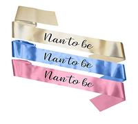 Nan to be Baby Shower Sash