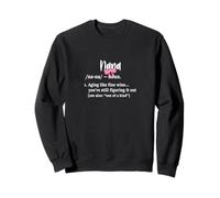 Nana Bow Coquette Definition Aging like fine wine Sweatshirt