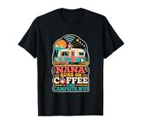 Nana Coffee Campsite WiFi Retro T-Shirt