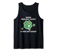 Nana Feeling Lucky - A Wee Bit Sassy Fun Tank Top