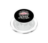 Nana Floral Grandparent My Dearest Call Me PopSockets PopGrip for MagSafe