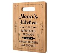 Nana Gifts, Birthday Gifts for Nana, Mothers Day Gifts for Nana - Unique Nana Kitchen Cutting Board, Gifts for Nana from Grandchildren, 11"x8.5"