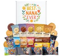 Nana Gifts Biscuit Selection - Border, Shortbread, Custard Creams & More | Individually wrapped biscuits - ideal Nana Birthday Gifts, Mothers Day, Christmas gift, ready to give