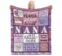 Nana Gifts, Gifts for Nana, Nana Gifts Blanket for Grandma, Gifts for Nana Birthday from Granddauther Grandson, Birthday Gifts for Nana, Best Nana Gifts, Nana Gifts from Grandkids