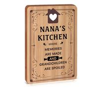 Nana Gifts, Mothers Day Gifts for Nana - Unique Nana Kitchen Cutting Board, Nana Birthday Gifts from Grandchildren, Christmas Presents for Nana Mother's Day