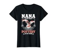 Nana Grandma Pottery Bye Lover Ceramic Artist Clay Craft T-Shirt