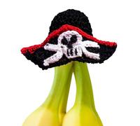 NANA HATS Banana Keeper for Freshness, Banana Cap & Covers, Organic Bananas Storage Solution, Keep Bananas Fresh Longer, Silicone Protector Case for Lunch Box or Kitchen Use, Pirate