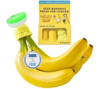 NANA HATS Banana Keeper for Freshness, Banana Cap & Covers, Organic Bananas Storage Solution, Keep Bananas Fresh Longer, Silicone Protector Case for Lunch Box or Kitchen Use,Pirate