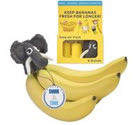 Nana Hats - Keep Bananas Fresh Longer, As Seen On Shark Tank, 2-Pack Magnetic Silicone Caps, Elephant