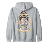 Nana Is My Name Spoiling Is My Game Funny Grandma Zip Hoodie