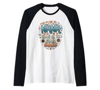 Nana Knows All The Good Snacks Grandma Raglan Baseball Tee