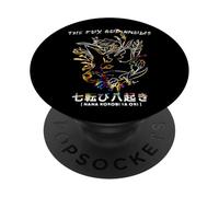 Nana korobi ya oki. Fall seven times, get up eight! Fox God PopSockets Adhesive PopGrip
