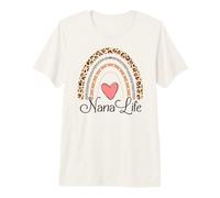 Nana Life Boho Rainbow Funny Nana Premium T-Shirt