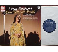 Nana Mouskouri - Eine Welt voll Musik / Nana Mouskouri / Bild am Sonntag GALA / 1976 / Bildhülle / PHILIPS # 9286611 / Deutsche Pressung / 12" Vinyl Langspiel Schallplatte / Als Gäste: Julio Iglesias / Johnny Mathis / Georges Chakiris, The Olympians und die Regensburger Domspatzen / Aus der großen ZDF-Fernseh-Show