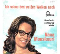 Nana Mouskouri - Ich schau den weißen Wolken nach / Einmal weht der Südwind wieder / Nana Mouskouri / fontana # 261 289 TF