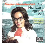 Nana Mouskouri - MOUSKOURI, NANA / Am Horizont Irgendwo / Heimweh nach Wind und Meer / Bildhülle / fontana # 261 324 TF / Deutsche Pressung / 7" Vinyl Single Schallplatte / Chor und Orchester Heinz Alisch /