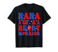 Nana of A Heart Warrior Congenital Heart Defect Awareness T-Shirt