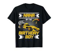 Nana of The Birthday Boy Race Car Party Family Matching T-Shirt