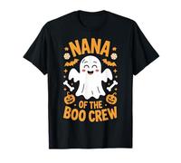 Nana of The Boo Crew Halloween Family Gathering Costume T-Shirt