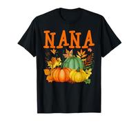 Nana Pumpkins Family Matching Happy Thanksgiving Mom Mother T-Shirt
