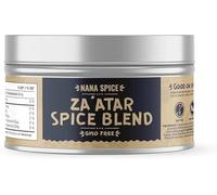 Nana Spice Za'atar Spice Blend 80g | Authentic Middle Eastern Herb Seasoning for Bread, Salads, Roasted Vegetables, Hummus & Marinades | Lebanese Za’atar Mix with Sesame & Sumac