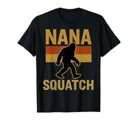 Nana Squatch Bigfoot Nana Sasquatch Yeti Family Matching T-Shirt