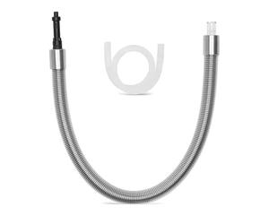 Nana Stainless Steel Milk Pipe Casing with HP1 Adapter,Compatible for Jura Coffee,Machine Models:WE8,ENA 8,Micro 90,E6,D6 Milk frother Hose，Pipe