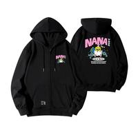 Nana Tour Hoodie Support Merch Sweatshirt Cotton Printed Hooded Shirts(Black,XXL)