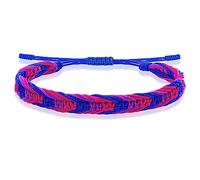 Nanafast LGBTQ Rainbow Pride Bracelets for Women Men Bisexual Lesbian Transgender Pansexual Nonbinary Asexual Gender Fluid Handmade Braided LGBT Pride Bracelets for Pride Month LGBTQ Community, 5.9