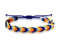 Nanafast LGBTQ Rainbow Pride Bracelets for Women Men Bisexual Lesbian Transgender Pansexual Nonbinary Asexual Gender Fluid Handmade Braided LGBT Pride Bracelets for Pride Month LGBTQ Community